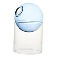 thumbnail image 5 of Clear Glass Vase Decorative Flower Pot Minimalism Propagation Planter Blue Tall, 5 of 10