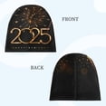 thumbnail image 5 of Pofeuu 2025 Golden On New Year Print Baby Beanie Hats for Unisex, Toddler Beanies Baby Girl Boy Hat Warm Cap for Baby, Infant, Toddler-Small, 5 of 6