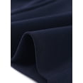 thumbnail image 5 of Blazer de Talla Grande para Mujeres Agnes Orinda para Trabajo y Oficina, Chaqueta con Solapa y Cierre de Cremallera 2023, Azul Marino 2X, 5 of 5