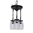 thumbnail image 5 of 3 Heads Pendant Ceiling Light Mason Jar Kitchen Island Chandelier Lamp Fixture, 5 of 9