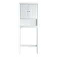 Spirich Home Bathroom Shelf OverTheToilet, Bathroom SpaceSaver