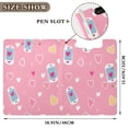 thumbnail image 3 of FORMRS A4 Clipboard Folder with Pen Holder Horizontal Foldable School Office Binder, Love Connection, 3 of 9