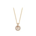 thumbnail image 1 of Collar y Dije para Dama con Cristales Swarovski Oro 14K Lam dorado Unitalla, 1 of 8