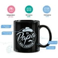thumbnail image 4 of Gifts for Papa - Fathers Day Mug Gifts from Daughter Son, Dad Gifts, Birthday Gifts, Futtumy Black 11 fl oz Coffee Mugs Ceramic Mug Tea Cup, 4 of 10