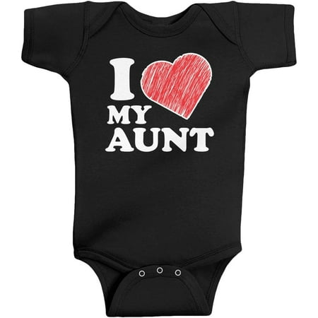 

Unisex Baby I Love My Aunt Bodysuit