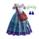 thumbnail image 1 of Disney Encanto Mirabel Dress Costume for Girl Isabella Kids Girl Princess Dress Halloween Carnival Birthday Party Charm Dresses5T (tag 120) Gao Jinjia LED, 1 of 2