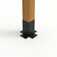 thumbnail image 2 of Half Post Brackets - 4x4 - 14G, 2 of 5