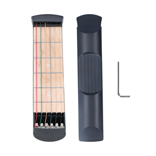 Beginner Pocket Guitar,Pocket Guitar Practice Tool Guitar Practice Tool Portable Gadget Optimized for Excellence