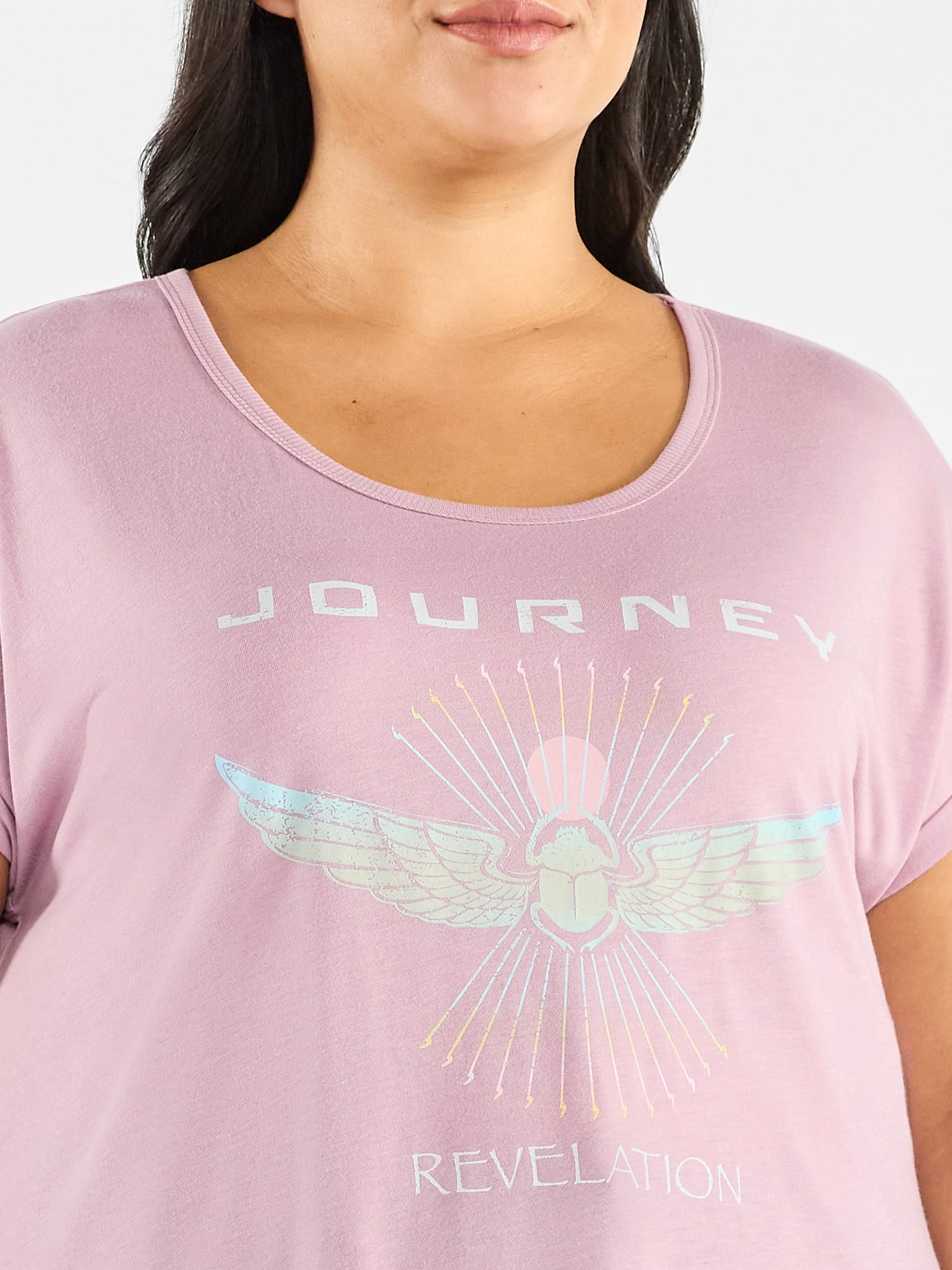 Terra & Sky Women's Plus Graphic T-Shirt, Revelation, Sizes 0X-4X