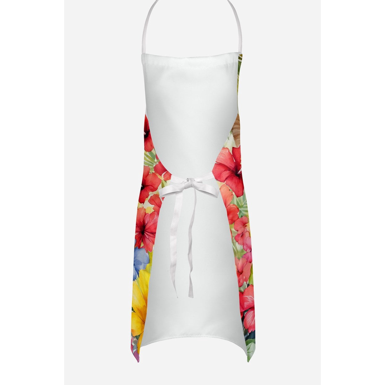 Portuguese Water Dog Luau Apron 27 in x 30 in