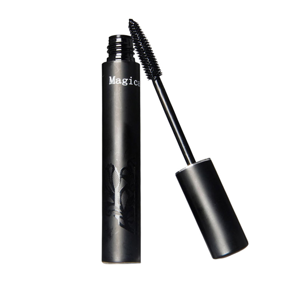 ZHAGHMIN Dark Brown Mascara 3D Fiber Density Waterproof Makeup Eyelash