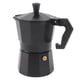 thumbnail image 4 of Stovetop Moka Pot Cafetera italiana hecha a mano Aleación de aluminio Accesorios de cocina DIY Negro 150 ml, 4 of 10