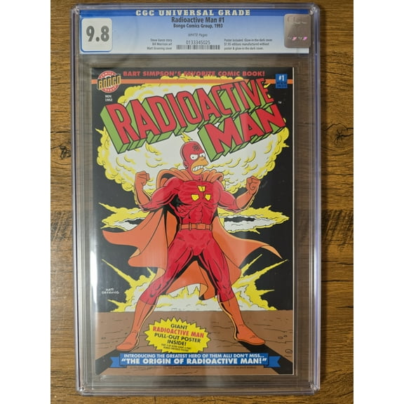 Radioactive Man #1 - CGC 9.8 Comic Book