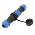 thumbnail image 3 of SD13 13mm 2P-2P M/M Flanged Waterproof Aviation Cable Connector Plug Socket, 3 of 4