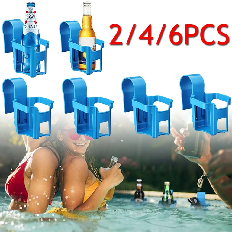 Pack of 2 Drink Holders, Blue Pool Cup Holder Cup Holder for Pool