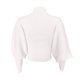 thumbnail image 5 of Gibobby Sueteres Para Mujeres Calientitos Elegantes Suéter de manga larga de color sólido de cuello para mujer Suéter de punto grueso Casual Tops(Blanco,M), 5 of 5