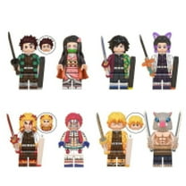 8 Pcs Action Figures Building Blocks Toys Set, Collectible 1.77 Inchs Minifigures Building Kits Awesome Gift for Kids Fans of the Character Building Toys