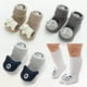 thumbnail image 1 of Worallymy Calcetines de bebé Calcetines de algodón de dibujos animados Calcetines de piso antideslizantes para bebés XS 0-6 meses gris oscuro Worallymy JD735813274, 1 of 7