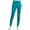 Teal Blue, variant on Cherokee Form Scrubs Pant For Women Mid Rise Tapered Leg Drawstring CK095