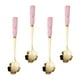 thumbnail image 3 of 4 unids delicado de café en forma de flor Scoop Cuchara de helado Durable postre cuchara, 3 of 5