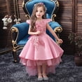 thumbnail image 2 of Vestido de cola de milano para niña Vestido de malla con cola de milano para niña Vestido de princesa para niña grande Vestido para niña, 2 of 5