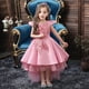 thumbnail image 2 of Vestido de cola de milano para niña Vestido de malla con cola de milano para niña Vestido de princesa para niña grande Vestido para niña, 2 of 6