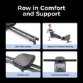 thumbnail image 6 of Sunny Health & Fitness Smart Dual Rail Magnetic Rower with 16-Level Quiet Resistance for Home Workouts, Full Body Low-Impact Cardio Rowing Machine, Free SunnyFit App Connect, 300 LB Capacity, 6 of 8