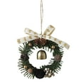 thumbnail image 3 of Festive Seasonal Wreath for Front Door Celebration Greenery Arrangement for Home, 3 of 5