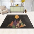 thumbnail image 2 of Yayeee Area Rugs for Living Room 6.7'x4.8' Indoor Non Slip Washable Bedroom Carpet, Abstract Mountain, 2 of 5