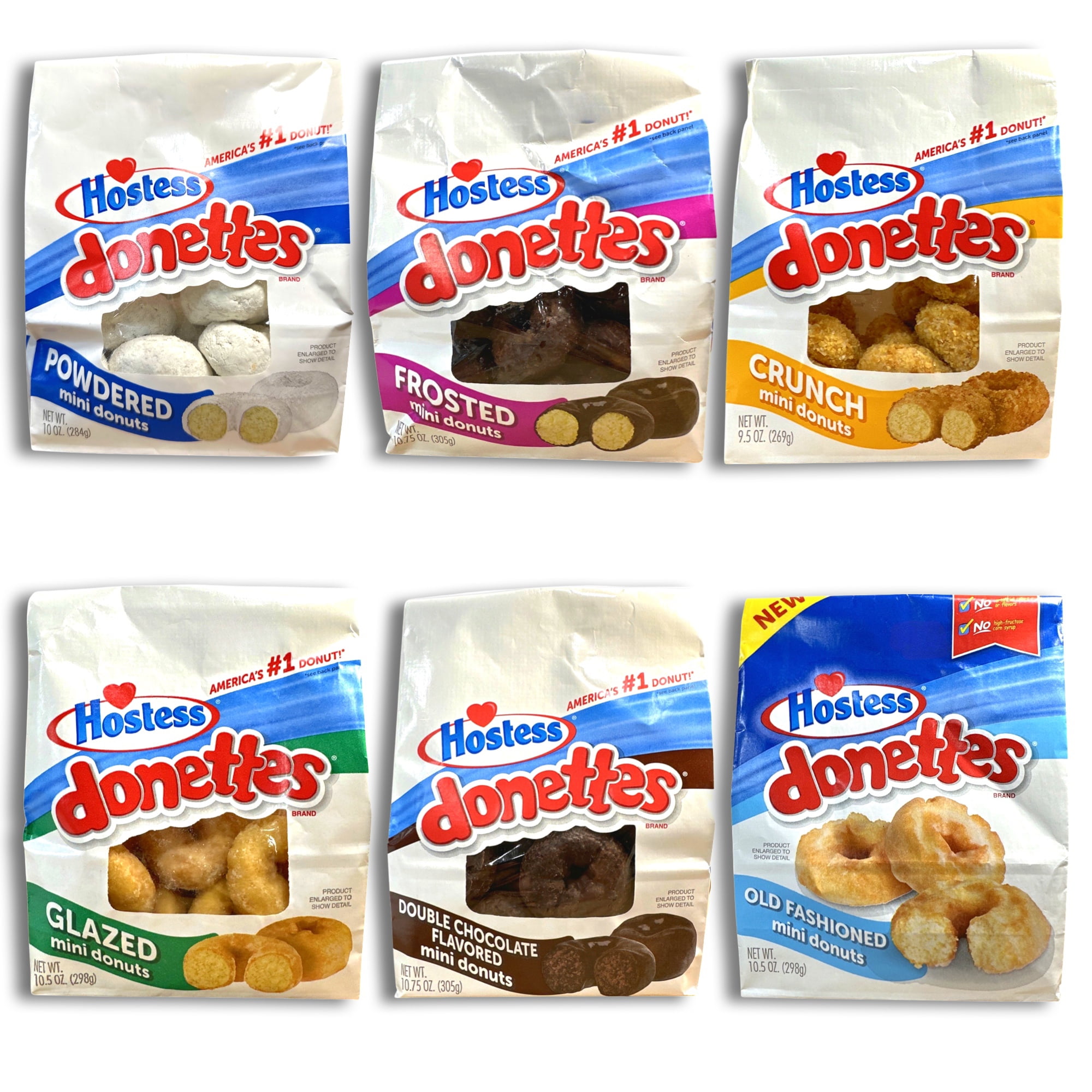 Hostess Variety Pack Big Bags 6 Flavors Frosted, Double