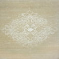 thumbnail image 1 of Ahgly Company Machine Washable Indoor Square Industrial Modern Light French Beige Brown Area Rugs, 7' Square, 1 of 7