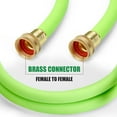 WADEO KinkFree 5/8 Inch x 6 Foot Garden Leader Hose, Female Connector