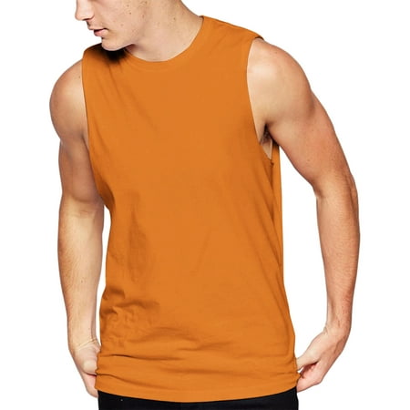 Men's Muscle Gym Tank Top Sleeveless T-Shirts (Best Gym Plan For Muscle Gain)