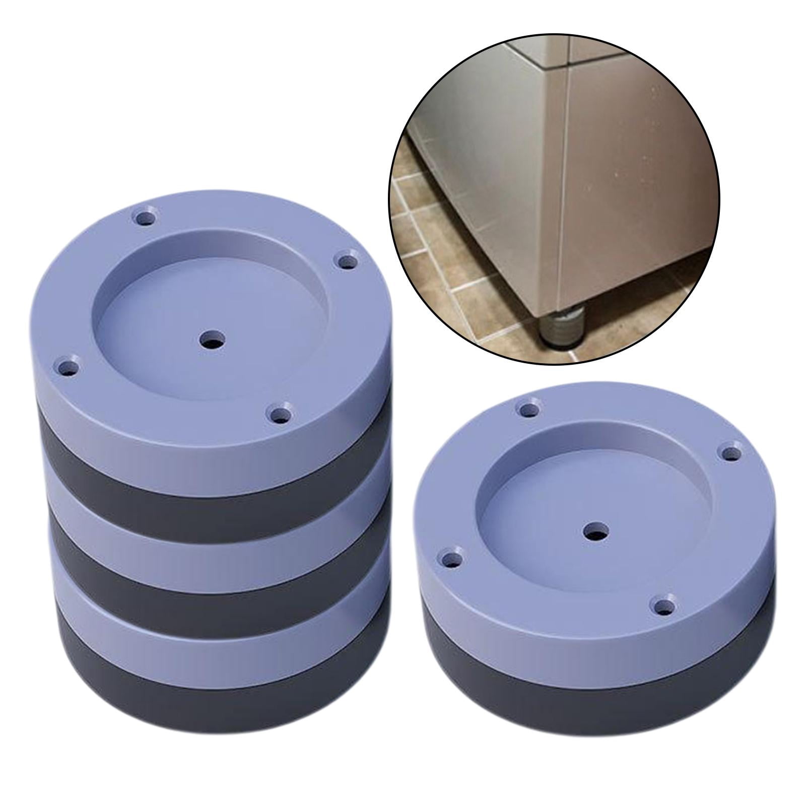 Baoblaze 2x 4 Pcs Washing Machine Shock Anti Feet Pads Anti Slip Washer Dryer Mat for Refrigerators