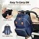 thumbnail image 5 of Mochila para Pañales Tonyeee Azul Expandible 25-37L, 5 of 7