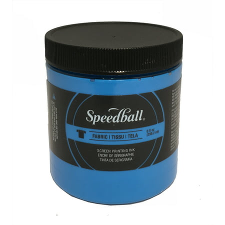 Speedball Fabric Screen Printing Ink, 8 oz., Fluorescent (Best Paint For Screen Printing)