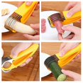thumbnail image 4 of Trancheuse en Acier Inoxydable pour Bananes, Légumes, Saucisses, Concombres, 4 of 5