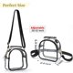 thumbnail image 4 of Monedero transparente para mujer, lindo bolso transparente cruzado aprobado por el estadio, bolso transparente de PVC, 4 of 5
