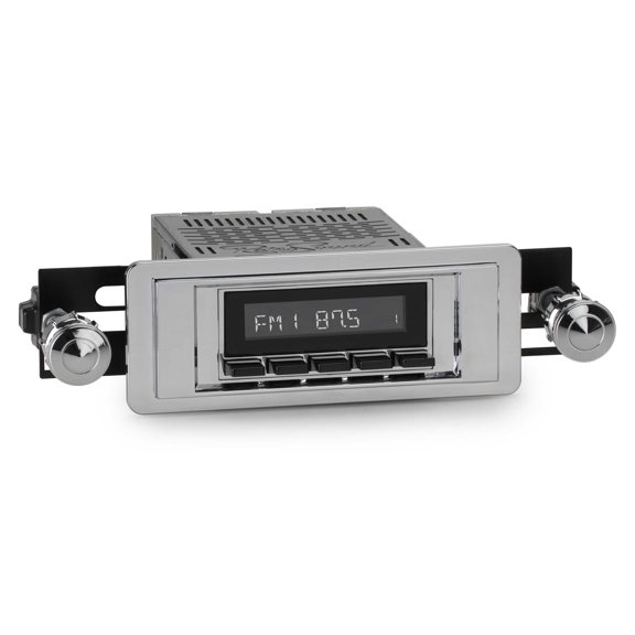 RetroRadio Compatible with 1950-56 Cadillac Series 60 Fleetwood Features Include Bluetooth, AUX, AM/FM LACB-M1-102-14-84CA1