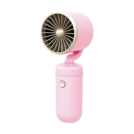 

Zvmxot Back to School Suppiles Handheld Fan Summer Portable Carry Small Fan Rechargeable Household Small Fan Student Dormitory Outdoor Gift Fan Light Sound Low Noise on Clearance