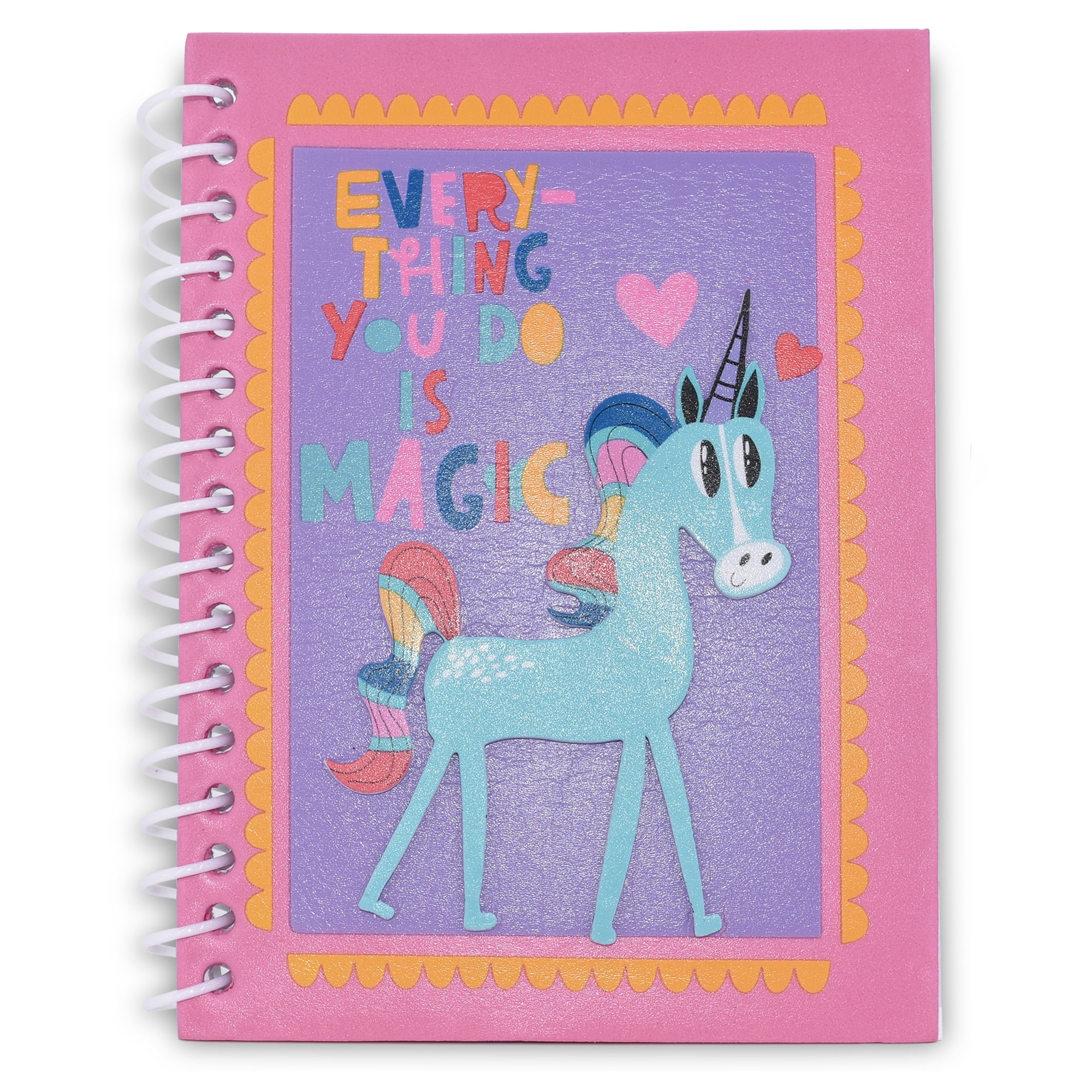 WAY TO CELEBRATE! Way To Celebrate Valentine's Day Stationery Unicorn Foam Writing Notebook, 1 Piece