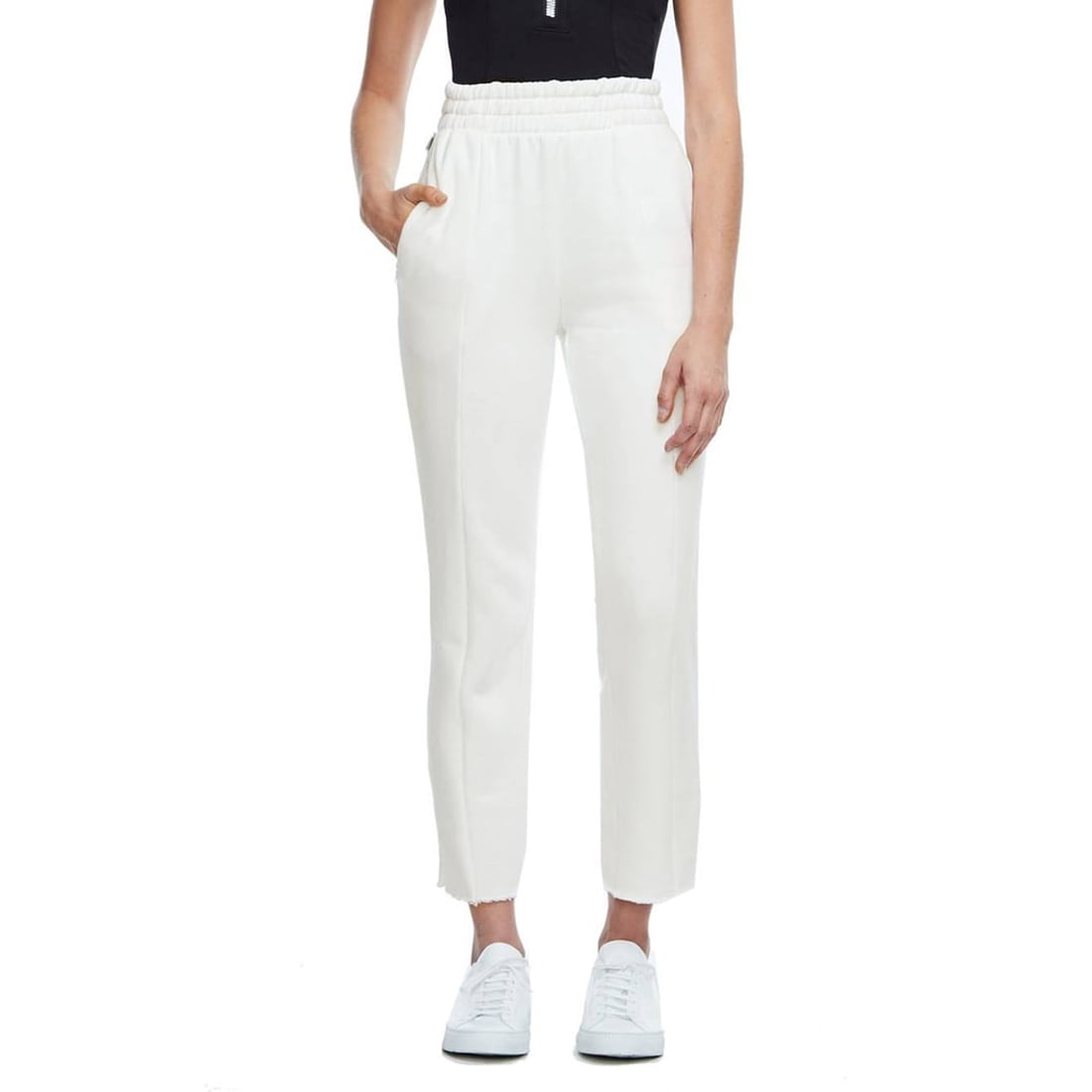 Sweats The High Waist Sweatpants, White 