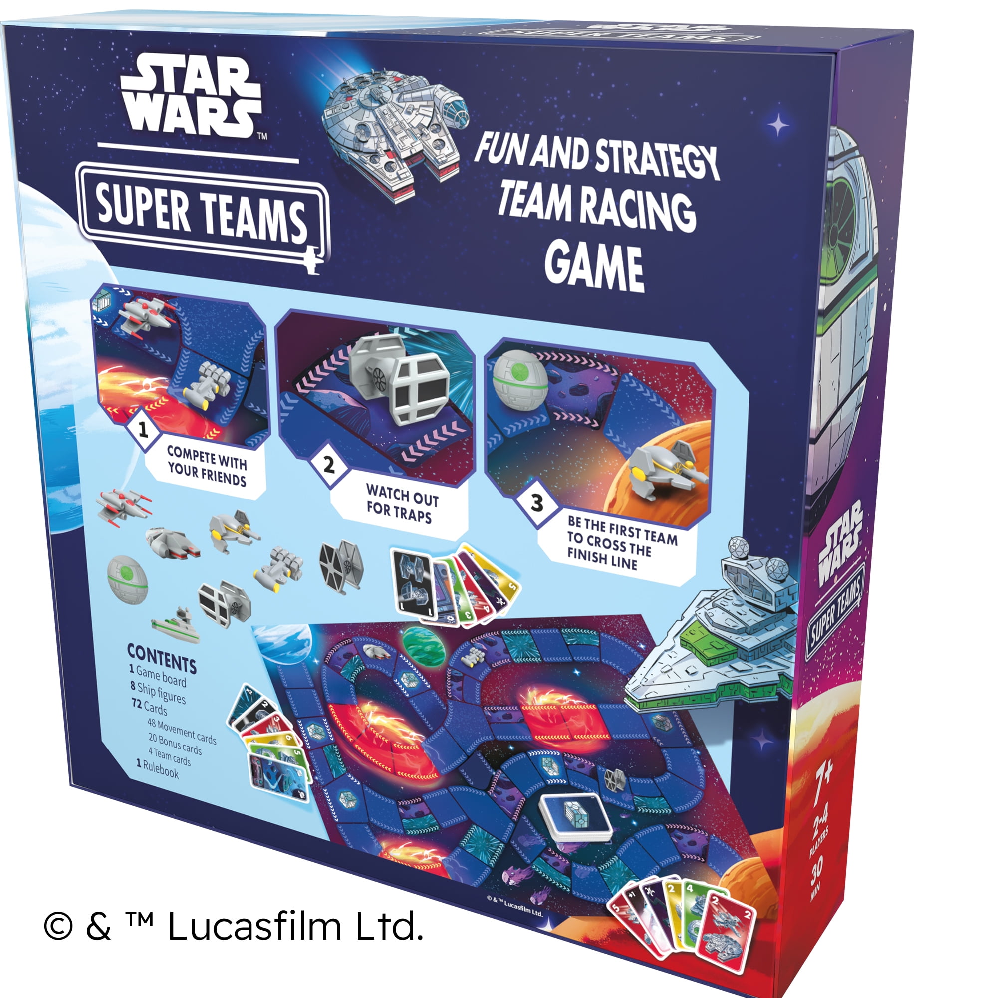 Star Wars Super Teams Clutch Box Board Game for Ages 7+, from Asmodee