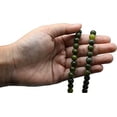 thumbnail image 4 of Green Jade Mala Beads 108 Buddhist Prayer Beads Japamala, 4 of 5