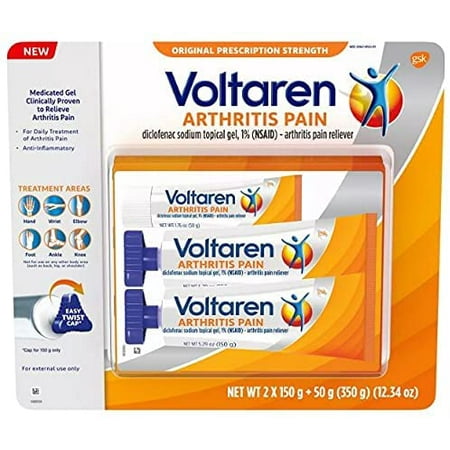 Voltaren Topical Arthritis Pain Relief Gel Multi Pack