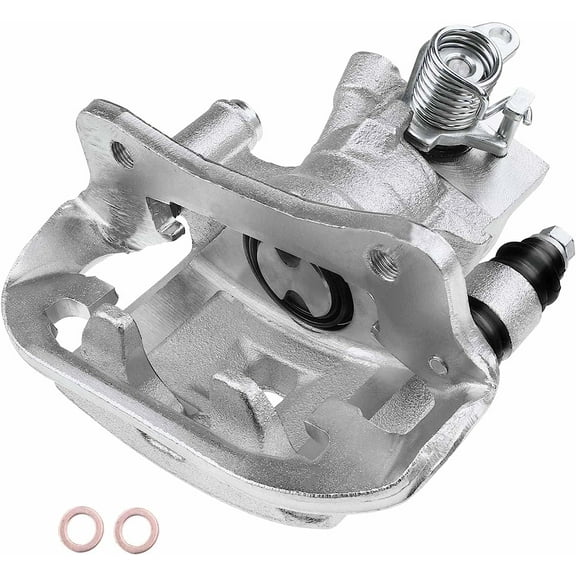 A-Premium Disc Brake Caliper Assembly with Bracket Compatible with Select Toyota Models - MR2 Spyder 2003 2004 2005 - Rear Left Driver Side