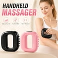 thumbnail image 3 of Multifunctional Full Body Fascia Rings Compact Mini Fascia Rings Massager for Home Gym Use, Ab Machine USB Rechargeable Gear for Abdomen/Arm/Leg 5 Intensity Levels with Massager Function (Pink), 3 of 9