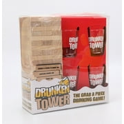 Drunken Tower Drink Game! Fun Drinking Game with friends and family for a Game Night with this Drunken Tower Drinking Game;Product Size: 8 x 7.5 x4
