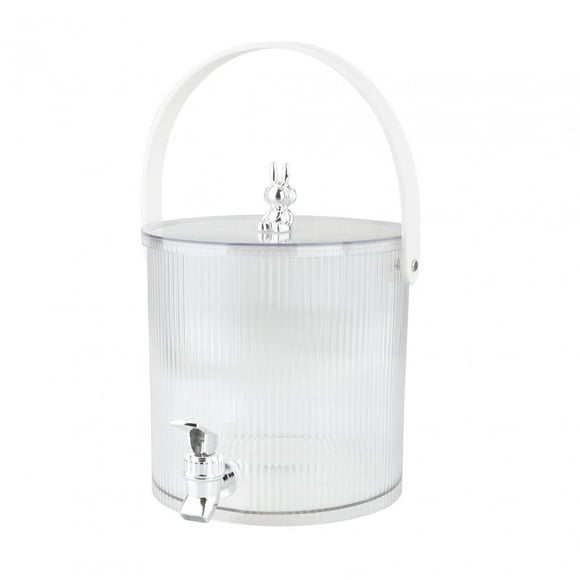 Dispensador de bebidas con grifo, hervidor de agua fría, recipiente portátil para bebidas, agua fría 19cmx18.5cm 3.5L