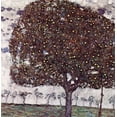 thumbnail image 2 of Klimt, Gustav 26x26 Black Ornate Wood Framed with Double Matting Museum Art Print Titled - The Apple Tree, 2 of 4